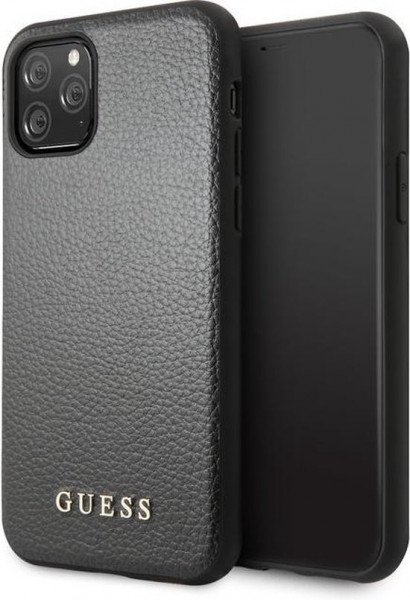 Apple iPhone 11 Pro Zwart Guess Backcover hoesje Iridescent - Original - GUHCN58IGLBK image