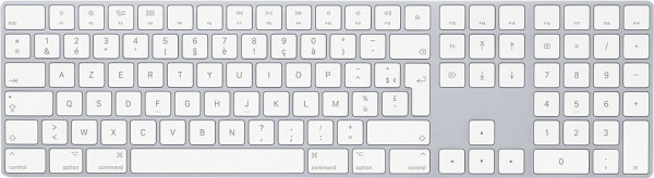 Apple magic keyboard met numeriek toetsenblok AZERTY image