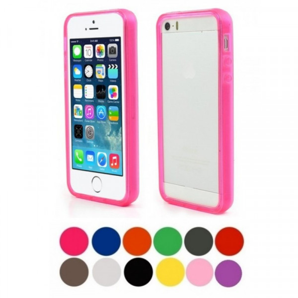 Crystal Case iPhone 5S(E) Silicone Case Beige image