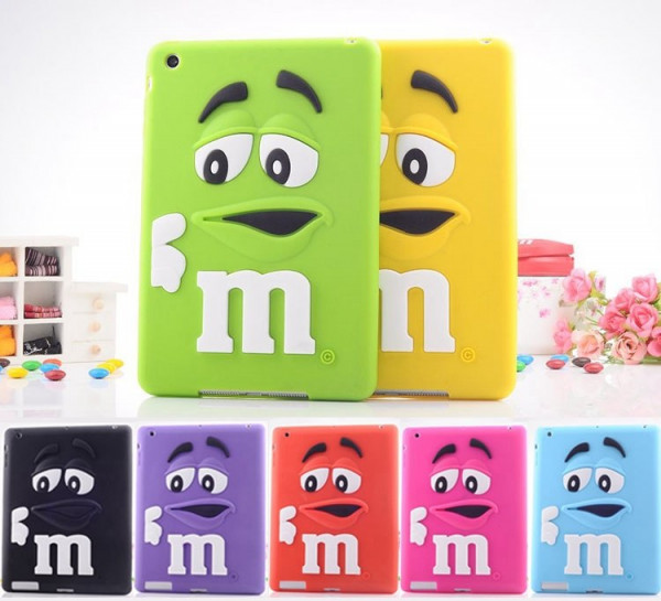 Crystal Case M&M TPU case for iPad 2/3/4 image