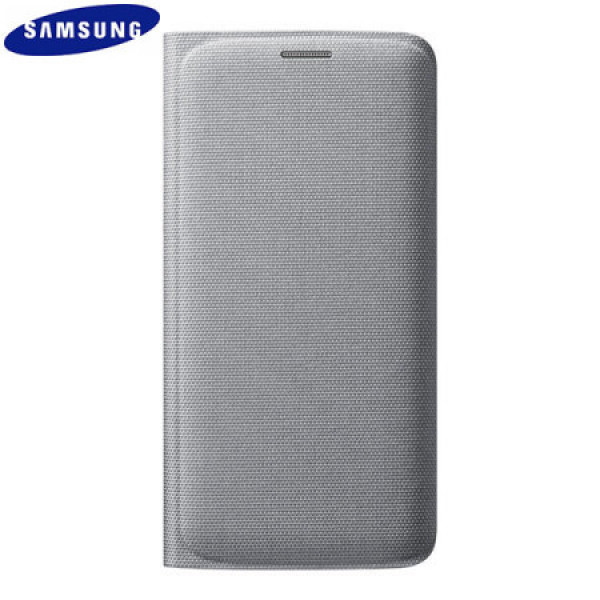 Galaxy S6 Edge  Wallet Fabric Silver image