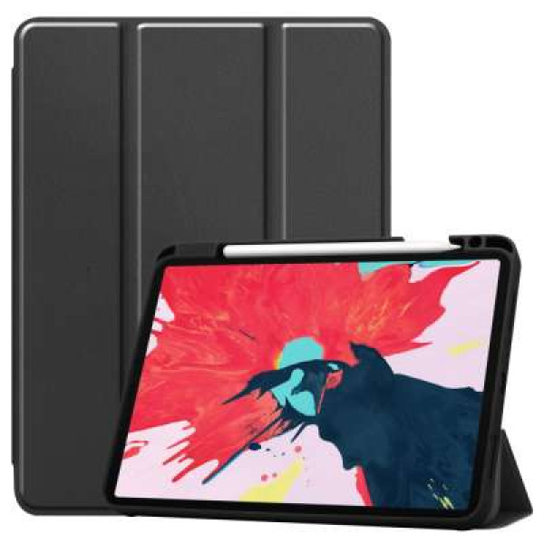 Just in Case Apple iPad Pro 11 2020 Smart Tri-Fold Case With Pen Slot (Black) image