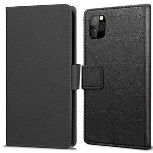 Just in Case Book Wallet hoesje voor Apple iPhone 11 Pro Max - zwart image