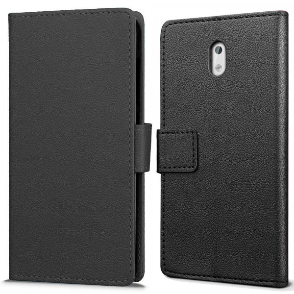 Just in Case Nokia 3 Wallet Case (Black) image
