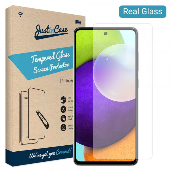 Just in Case Samsung Galaxy A52 Tempered Glass (Clear) image