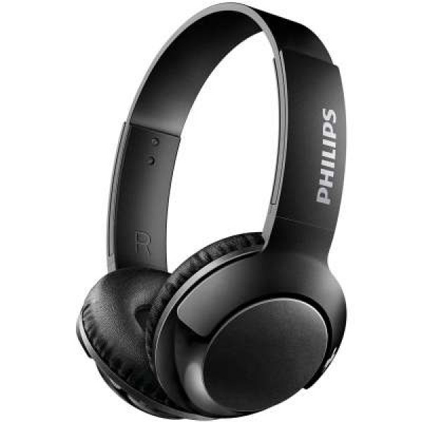 Philips BASS+ On-ear Bluetooth Headphone SHB3075BK - Black image