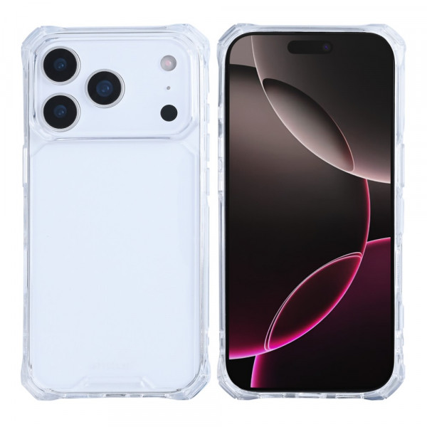 Rixus Armor-X Anti Shock Case For iPhone 17 Pro Transparant image