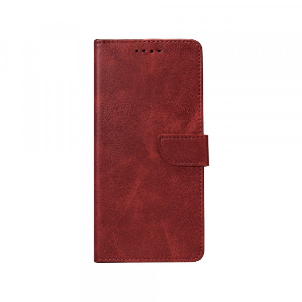 Rixus Bookcase For iPhone 17 Dark Red image