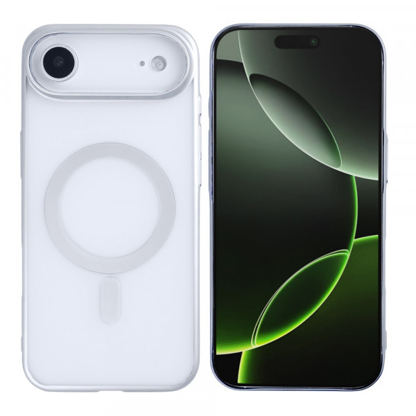 Rixus Instinct Mag Case For iPhone 17 Air Silver image