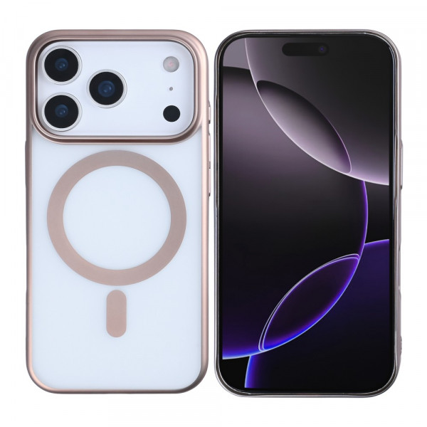 Rixus Instinct Mag Case For iPhone 17 Pro Max Desert Titanium image