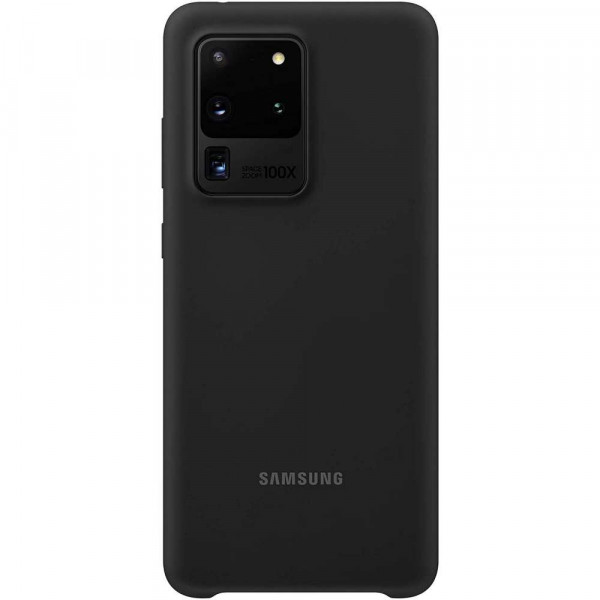 Samsung Galaxy S20 Ultra Silicone Cover (Black) EF-PG988TB image