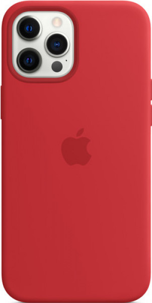 Siliconenhoesje met MagSafe voor iPhone 12 Pro Max - Rood (PRODUCT)RED image