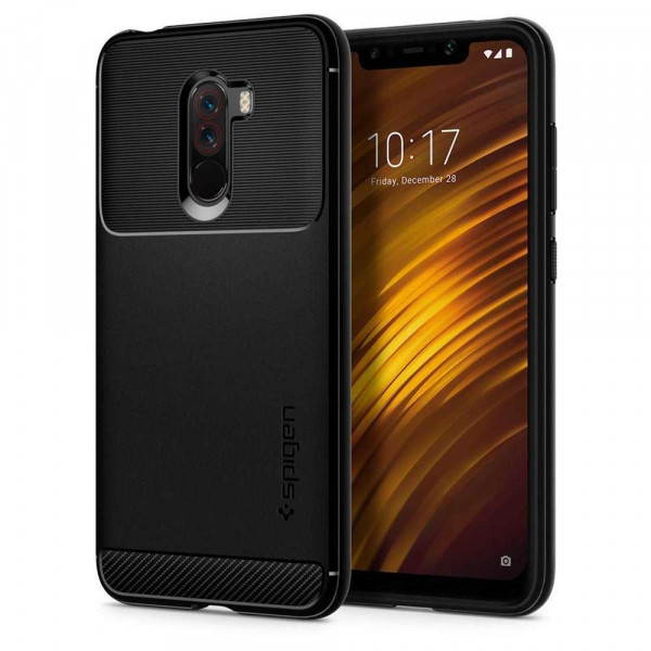 Spigen Rugged Armor Case Xiaomi Pocophone F1 (Black) S23CS25224 image