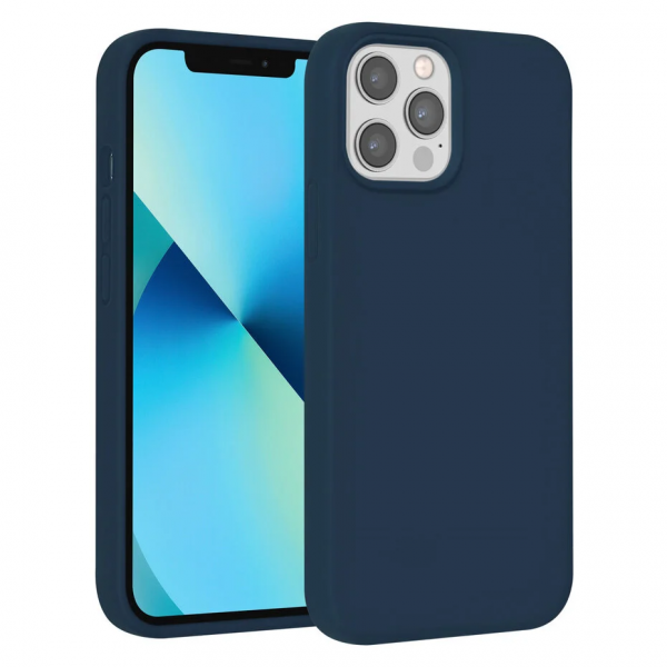 UNIQ Accessory iPhone 12 - 12 Pro Premium TPU Backcover - Blue image
