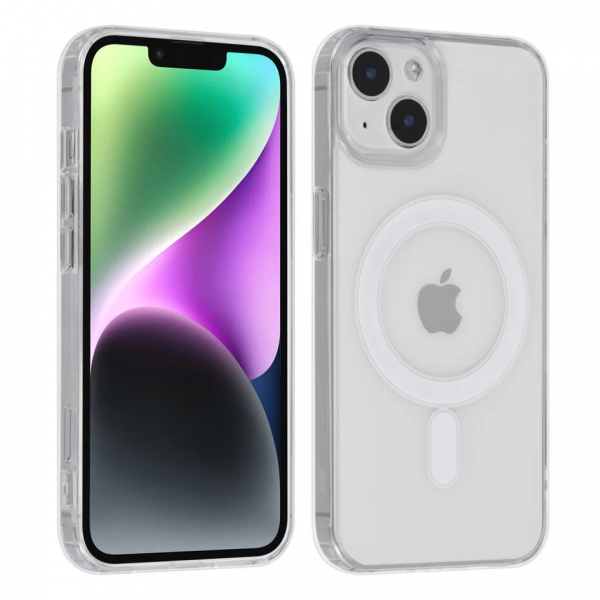 UNIQ Accessory iPhone 14 & 13 TPU Back cover case - Magsafe Compatible - Transparent image