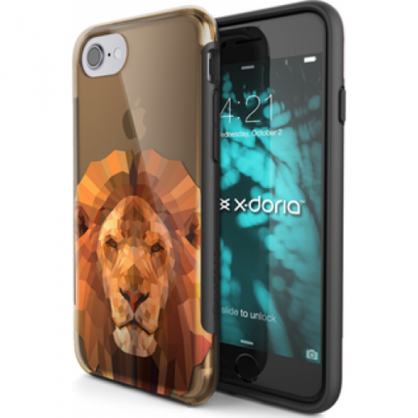 X-Doria cover Revel Lion - bruin - voor iPhone 7/8 image