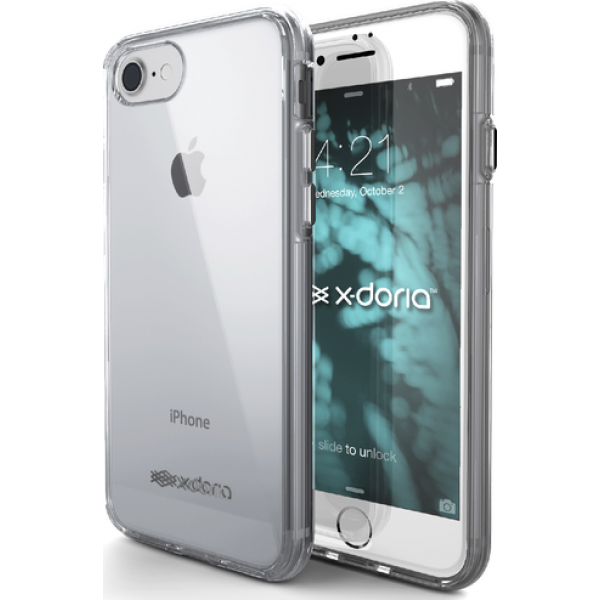 X-Doria Defense Clear cover - zwart - voor iPhone 7/8 image