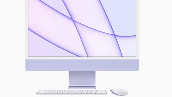 Apple iMac 24" (2021) 16GB/1TB 8 core GPU Paars AZERTY image