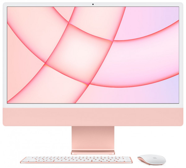Apple iMac 24" (2021) 16GB/2TB 8 core GPU Roze AZERTY image