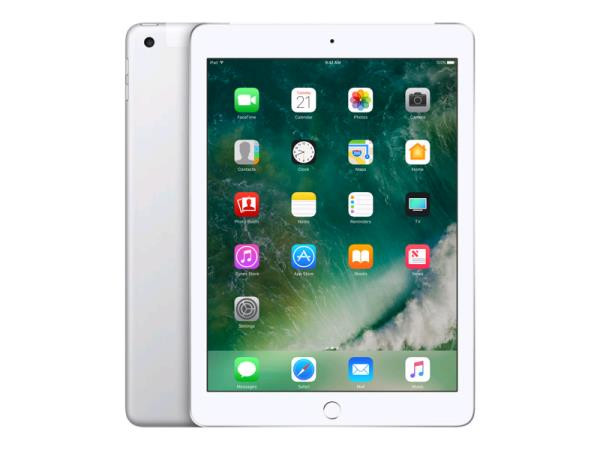 Apple iPad 2018 128GB Cellular Zilver Refurbished image