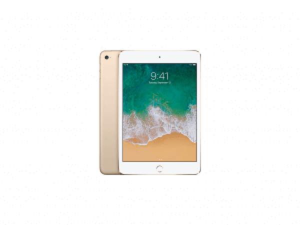 iPad mini 4 64GB 4G Goud Refurbished image