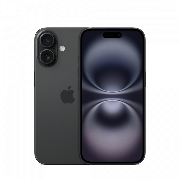 iPhone 16 Plus 128GB Zwart Refurbished image