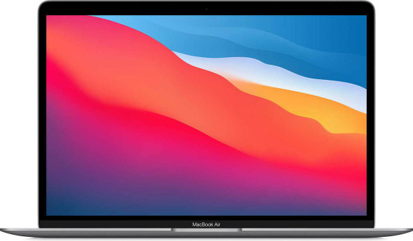 MACBOOK AIR 13-INCH / APPLE M1-CHIP / 8-CORE CPU / 7-CORE GPU / 16GB / 256GB - Zilver image
