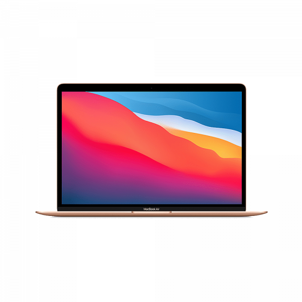 MACBOOK AIR 13-INCH / APPLE M1-CHIP / 8-CORE CPU / 7-CORE GPU / 8GB / 256GB - Goud image