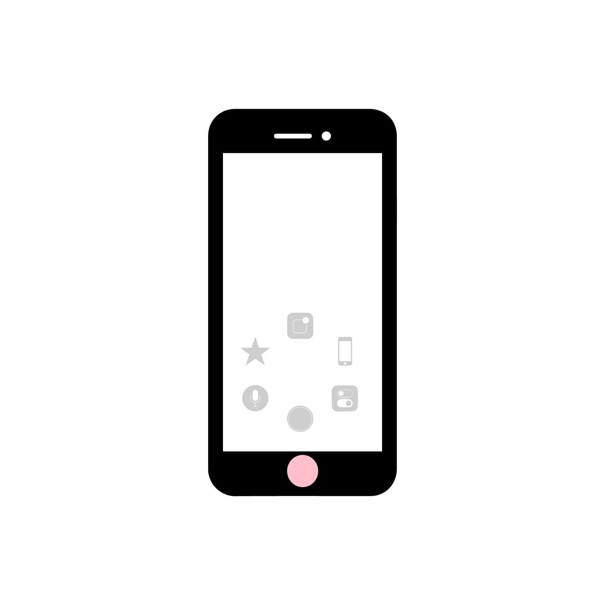 Home knop (Roze) image